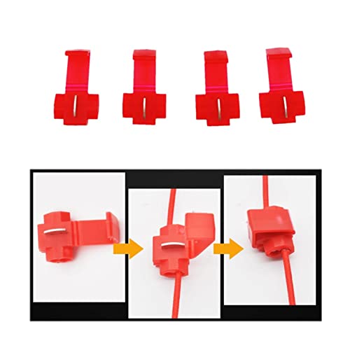 JZK 2 x 50W 6 Ohm Load Resistors to Fix LED Bulb Flashing Faults