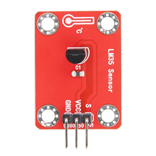 Hyuduo LM35 high precision temperature sensor module with Microbit interface and probe terminals