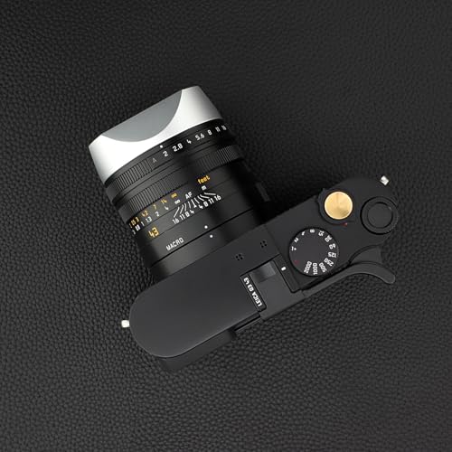 Haoge Metal Square Lens Hoods for Leica Q3-43 Q3 Camera Accessories Silver LH-LQ343W Sliver Square