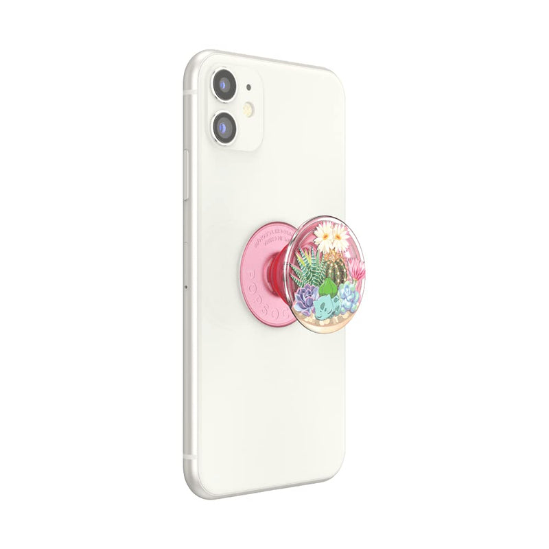 [Australia - AusPower] - PopSockets Phone Grip with Expanding Kickstand, Pokemon PopGrip - Bulbasaur Terrarium Adhesive 