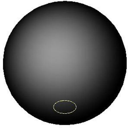 [Australia - AusPower] - SBDs Black Phenolic ABS Plastic Ball Knob Female | 3/8"- 16 Thread Pitch 15/16" depth 1-3/8" Diameter, 1-1/2" Height w/Brass coated metal Insert Heavy Duty 1.02 Oz 