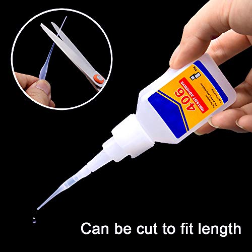 PAGOW glue micro tips precision adhesive applicator extensions for crafting and CA glue dispensing