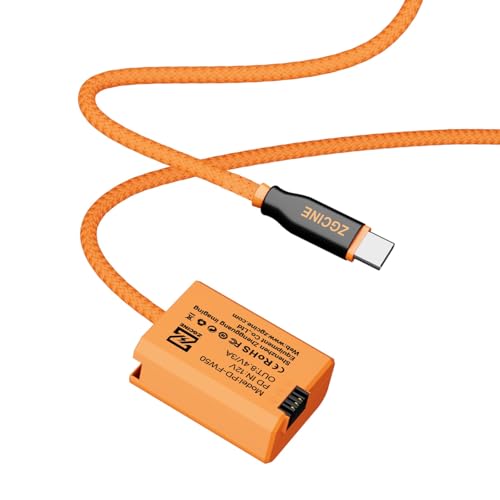 ZGCINE PD-FW50 USB-C PD NP-FW50 Dummy Battery Cable for Sony A7