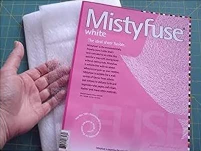 [Australia - AusPower] - Misty Fuse 10 Yards White Sheer Fusible Webbing (1) 