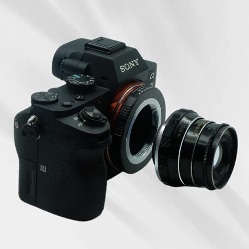 PHOLSY Lens Adapter Compatible with LTM M39 Lens and Sony E Camera Leica 39mm to Sony E