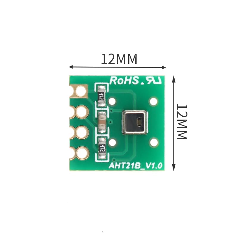 MusRock AHT21B digital temperature and humidity sensor module with I2C communication pins