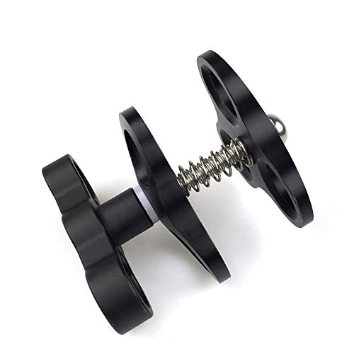 Seafrogs Triple Ball Clamp Diving Camera Bracket Aluminum Spring Flashlight Clamp for Diving Underwater Photography System CP-4 PC-4