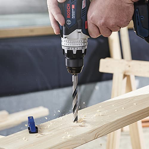 Bosch Professional 2 pcs HSS twist drills PointTeQ (for metal, 4 x 43 x 75 mm, drill driver accessories) Ø 4 mm 2 pieces.