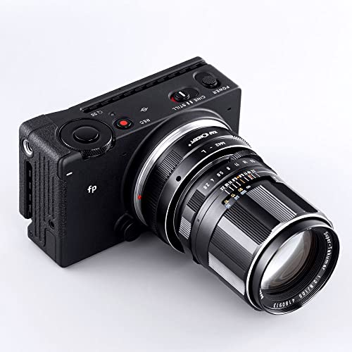 K&F Concept Lens Mount Adapter M42-L Manual Focus Compatible with M42 Lens to L Mount Camera Body