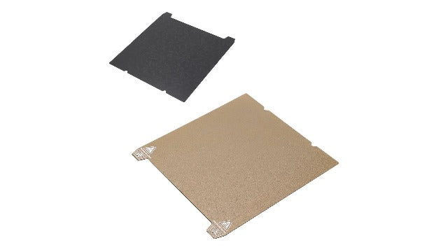 Fockety Textured PEI Sheet and Smooth PEO Build Plate, Double Sided Removable Magnetic Flexible 3D Printer Build Surface Heated Bed, 235x235mm PEI Spring Steel Plate for K1