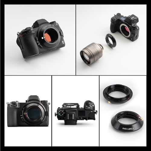 TTARTISAN M-Mount Adapter to Nikon Z-Mount Lens Adapter Converter Ring Compatible with Nikon Z-Mount Camera Z5 Z6 Z7 Z6II Z7II ZFC Z30 Z50 Z9 M-Z Adapter