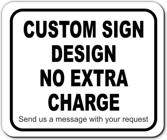 Notice Play at Your Own Risk BLACK Aluminum Composite Sign, 8.5"x10" 8.5"x10"