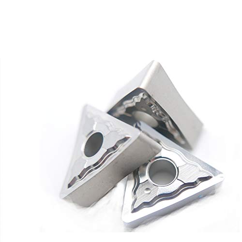 Carbide Inserts for Aluminum TNMG332 / TNMG160408 for Turning Cutting Tools 10 PCS TNMG332-LH
