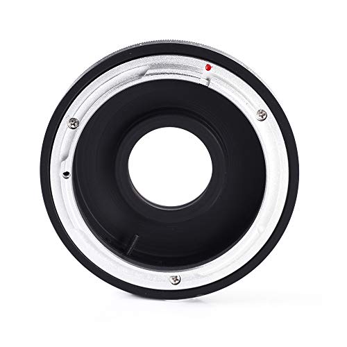 FocusFoto Adapter Ring for FD/FC Lens to EF EF-S Mount Camera with Optical Glass & Caps fits for EOS DSLR 5D Mark IV III II 1Ds 6D 7D 90D 80D 77D 70D 60D 1500D 1300D 1200D 760D 750D 700D