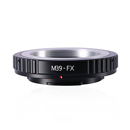 K&F Concept Lens Mount Adapter Compatible with Leica M39 (39mm x1 Leica Thread Mount) Lens to Fujifilm X-Pro1 Mirrorless Camera M39-FX