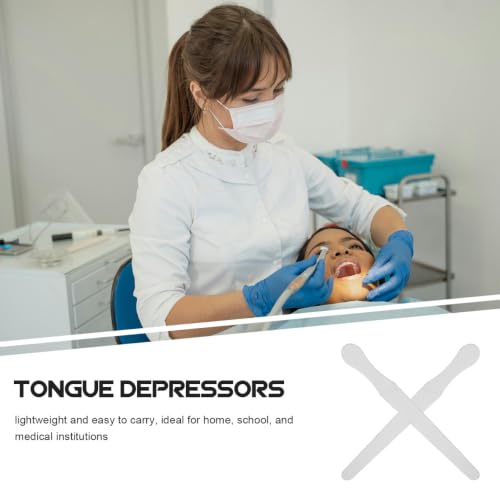 ULTECHNOVO Pack of 20 Metal Tongue Depressors Made of Stainless Steel 14 cm Reusable Oral Care and Craft Sticks with Rounded Edges for Medical Examinations and Children's Use | Zungenspatel für Mundpflege und Kosmetik, Rührstäbchen Bastelstäbchen für H...