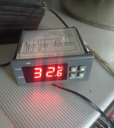 [Australia - AusPower] - Digital Temperature Controller STC-1000 Digital LED Display DC 12V 10A Celsius Heating Cooling Centigrade Thermostat Sensor 2 Relay Output with NTC 10K Thermistor Sensors Temperature Probe 