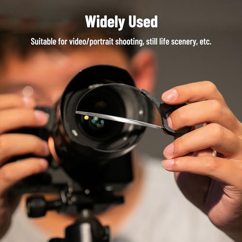 150mm Handheld 1/2 Split Diopter Filter Lens with MRC Coating for Soft Light Effect