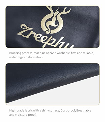 Piano Keyboard Dust Cover with Music Stand Opening of Zipper Design, Dust Proof Cover Compatible for Yamaha P225 P223 P145 P143 88 Keys Digital Piano Keyboards Electronic Keyboards L 52.36 * W 10.87" Black