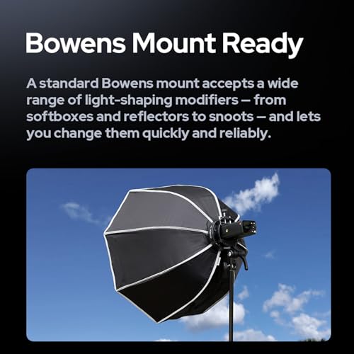 Godox S3 Speedlite Bracket, S-Type Bowens Mount Flash Holder, Compact and Lightweight Compatible with Godox V1, V860III, AD200Pro, AD300Pro, AD400Pro, TT350 for Photography and Video Lighting