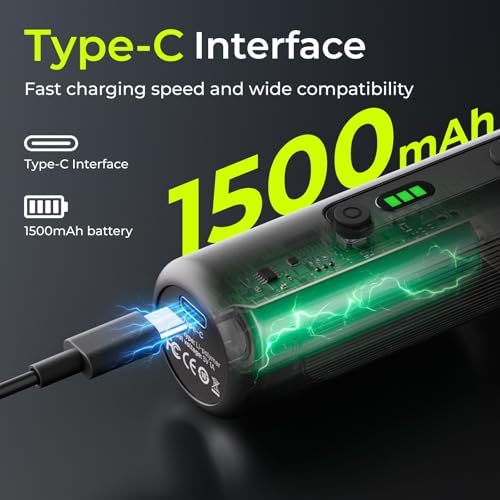 ELEGOO 33-in-1 Electric Screwdriver Set, LED, Type-C 1500mAh, Magnetic Bits