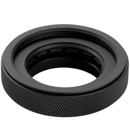 Adjustable Iris Aperture Diaphragm M30 to M37 Iris Aperture Diaphragm Adapter Optical Diaphragm 1.5-26mm Lens Module Adapter Ring PVS-14 PSV14 Optics