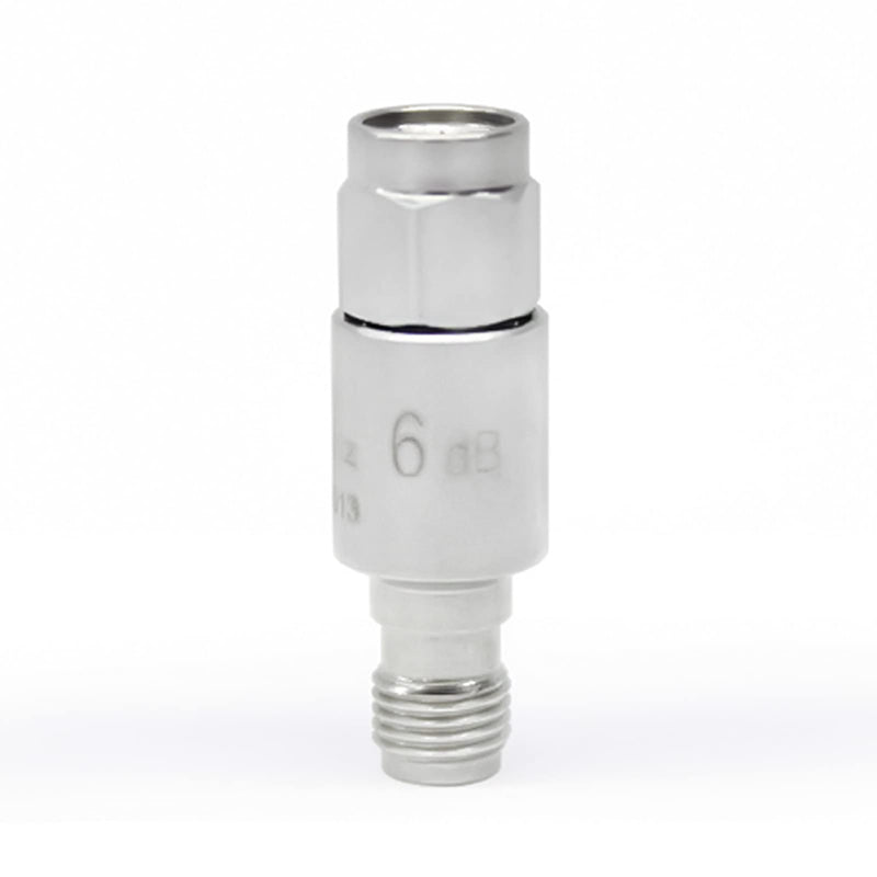 2PCS RF Coaxial Attenuator 8GHz 6dB 2W 50Ohm SMA Male to SMA Female Fixed Attenuator 2W 8G 6dB