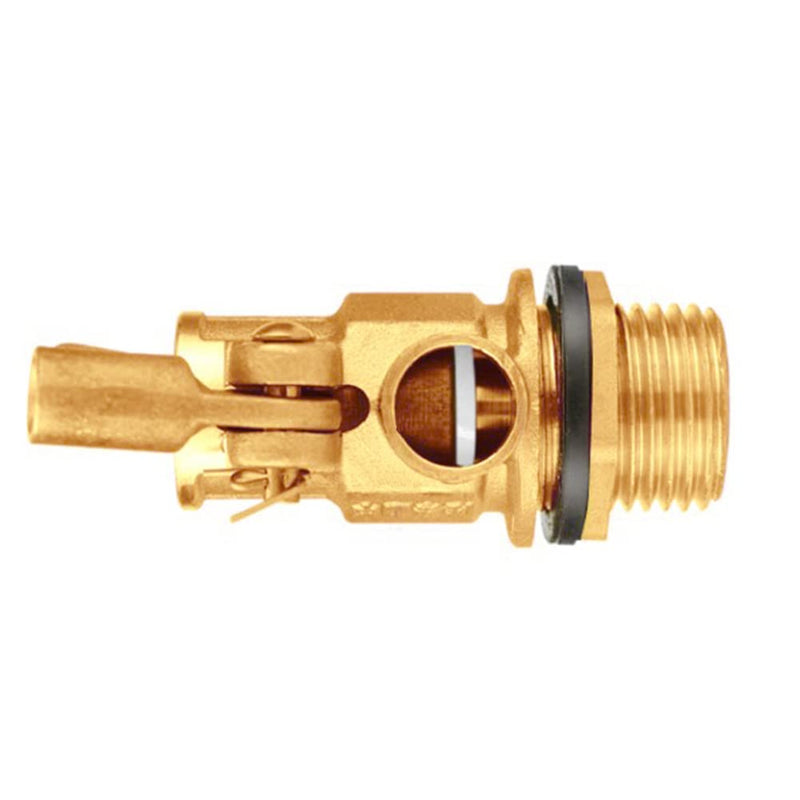 [Australia - AusPower] - Uenede Float Ball Valve DN25 1" Male Thread Stainless Steel Floating Ball Brass Valve Automatic Switch for Stock Tank Pool Water Level Control 1"-1PCS 