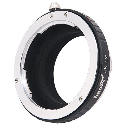 Haoge Lens Mount Adapter for Pentax K PK Mount Lens to Leica M LM Mount Camera Such as M240, M240P, M262, M3, M2, M1, M4, M5, CL, M6, MP, M7, M8, M9, M9-P, M Monochrom, M-E, M, M-P, M10, M-A