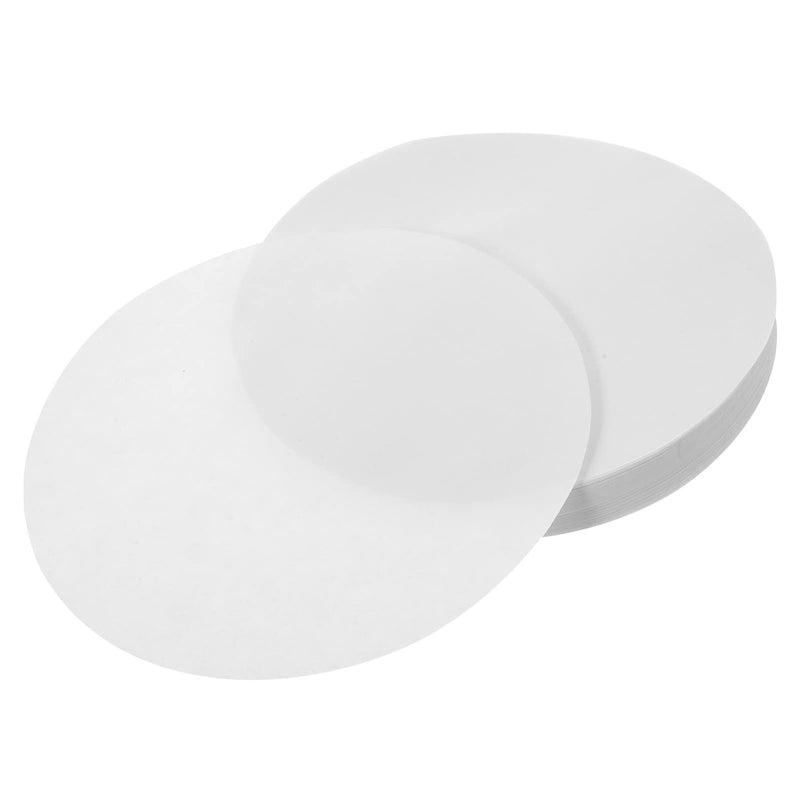 [Australia - AusPower] - Hemobllo Qualitative Filter Paper, 18cm Round Lab Filter Paper Medium Flow Chemical Analysis Testing Funnel Filter Paper (100 PCS) 