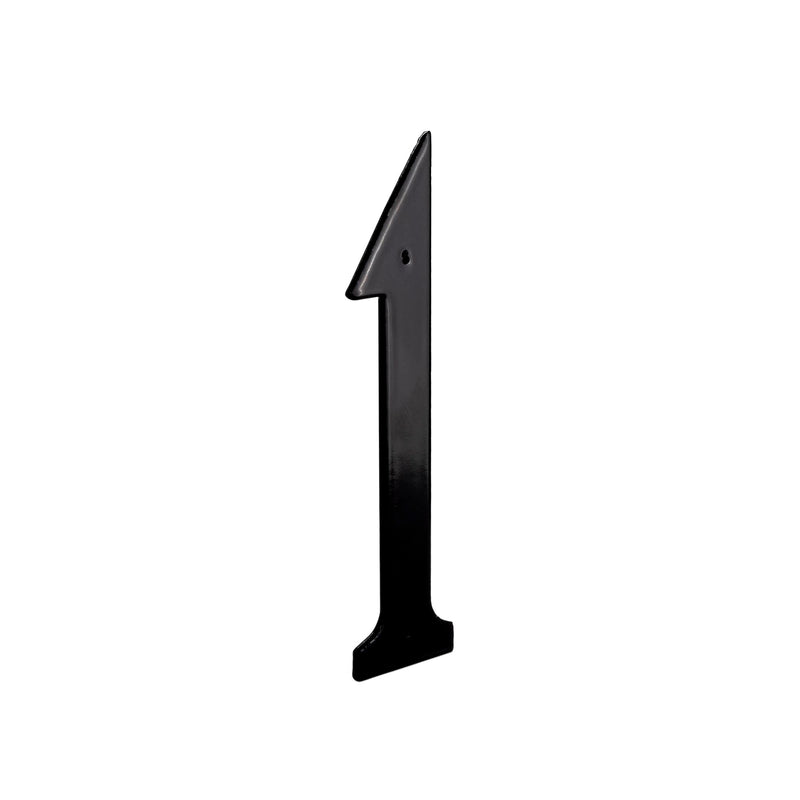 Montague Metal Products Standard Font Individual House Number, 1, 12-Inch
