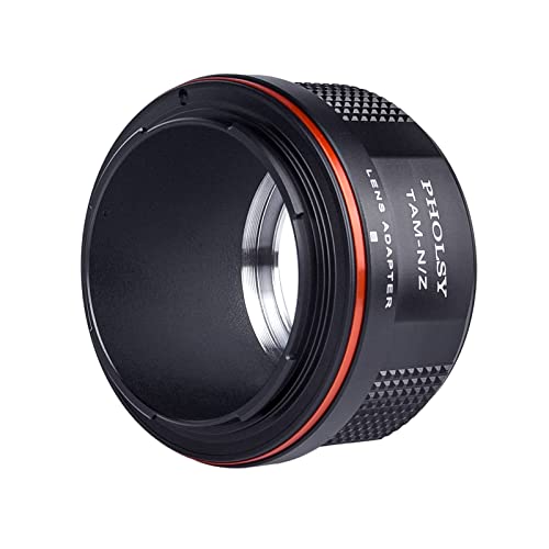 PHOLSY Lens Mount Adapter Manual Focus: Compatible with Tamron ADAPTALL-2 Lens to Nikon Z Camera Body Tamron to Nikon Z