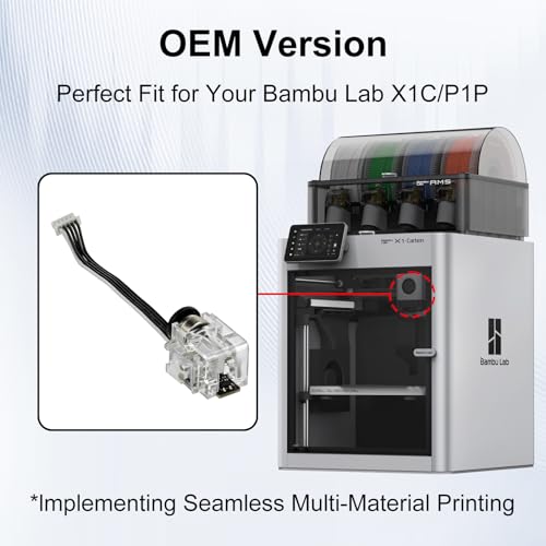 3D Printer Extruder Filament Sensor Compatible with X1 Series 3D Printer Update Accessories X1/X1C Hall Switch