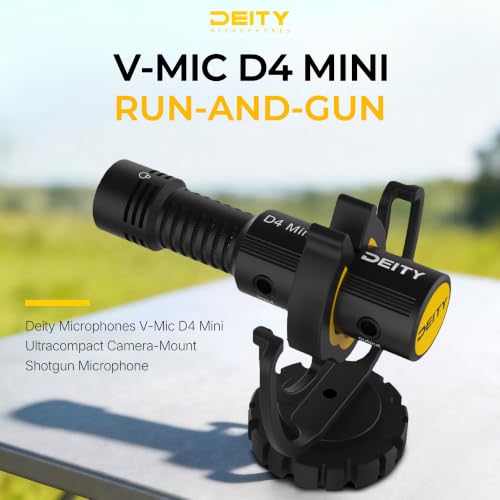 Deity V-Mic D4 Mini Supercardioid On-Camera Mic for DSLR & Vlog