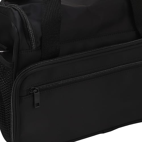 FILFEEL barber carrying bag, large capacity hairdressing tool messenger bag with multiple storage compartments