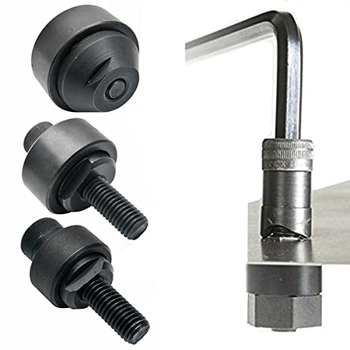 Unifizz 45mm sheet metal hole cutter punch for creating clean round holes