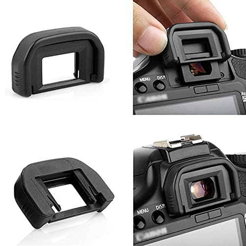 EF Eyecup Eyepiece Viewfinder Compatible for Canon T8i T7 T7i T6i T6s T6 T5i T5 T4i T3i T3 SL3 SL2 SL1 Camera (2 Pack)