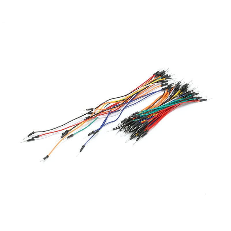 [Australia - AusPower] - Pack of 3 Set 65Pcs Jumper Wires Solderless Wires Flexible Breadboard Wire Male to Male Adapter Wire 11CM-24CM Jumper Wire Total 195Pcs for Breadboard Test 