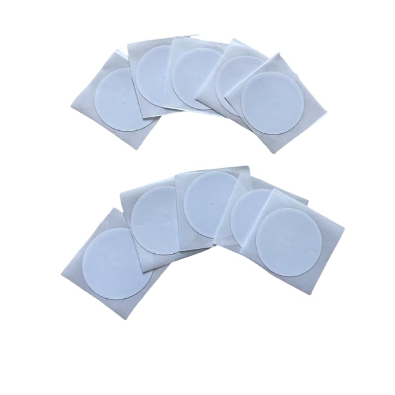 [Australia - AusPower] - YARONGTECH RFID sticker tag 13.56mhz Round 25mm adhesive back -50pcs Diameter 25mm 