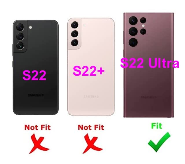[Australia - AusPower] - Replacement Sim Card Tray for Samsung Galaxy S22 Ultra SM-S908U S908U1 (Phantom Black) - Single Sim USA Version 