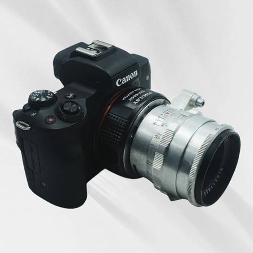 PHOLSY Lens Mount Adapter Compatible with Exakta Lens and Canon EF-M Camera Exakta to EOS M