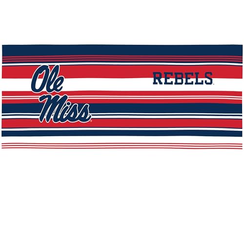 Tervis Ole Miss Rebels - Assorted Made in USA Double Walled Insulated Tumbler Travel Cup Keeps Drinks Cold & Hot, 16oz 4pk, Classic