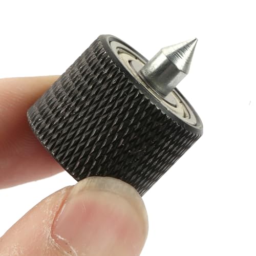 Rotating Centre Point, Rotary Cone, Mini Multi-Purpose Lathe Accessories Z019, High Precision, High Hardness, Solid Metal Construction, Robust, Durable, Built-In