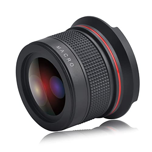 55mm 0.35x Fisheye Wide Angle Lens Macro Portion for Canon DSLR Camera 55MM Thread Lens