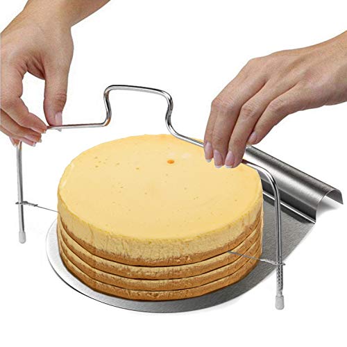 Stainless Steel Cake Customizing Decorating Serving 5pc set, Cake Server Lifter Slicer Straight & Offset Icing Frosting Spatulas 5 pcs