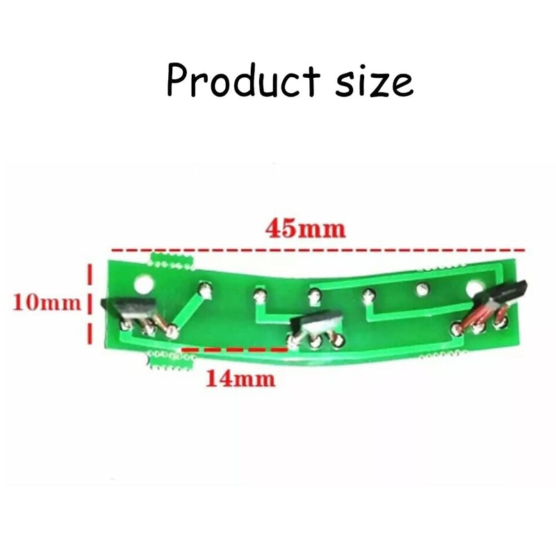 [Australia - AusPower] - SaiDian 2Pcs E Bike Hall Sensor 2-Wheels Electric Vehicles Motor Hall Element Circuit Board 41F Motor Hall Plate Sensor 120 Degree with Wire 