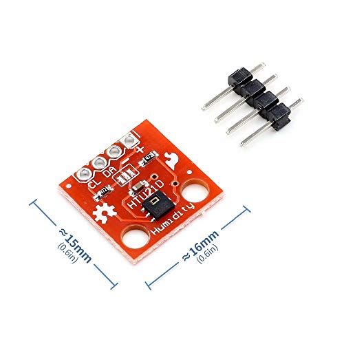 5pcs HTU21D Temperature and Humidity Sensor Module Temperature Sensor Breakout