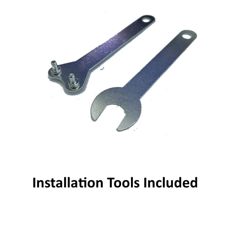 [Australia - AusPower] - Keyfit Tools U.S.A. Drill Adapter for 3/8" 5/8" & 7/8" Arbor Grinding Discs & Abrasive Cut Off Wheels Precisely Converts Your Angle Grinder Discs to Drill Power Fits Standard Size Holes 