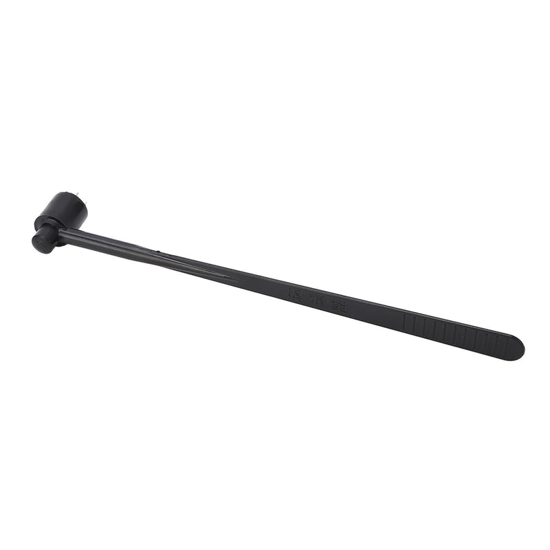 Sonew [Plum Blossom Hammer, ABS Handle] Single Sided Needle Tool Black Stainless Steel for Industry