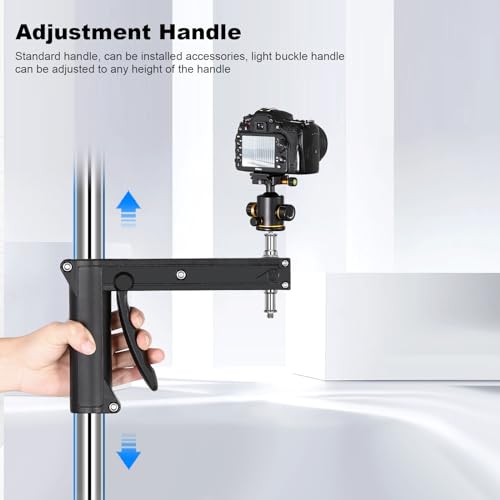 Sliding Arm for Photography Pistol Grip Rolling Light Stand Sliding Arm